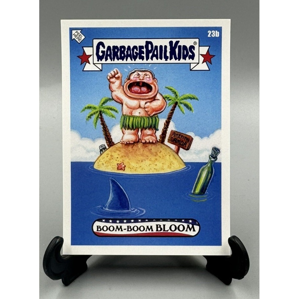 Garbage Pail Kids GPK DisgRace To The White House 23b BOOM-BOOM-BLOOM Bloomberg